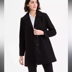 Anne Klein Single-Breated Notched-collar